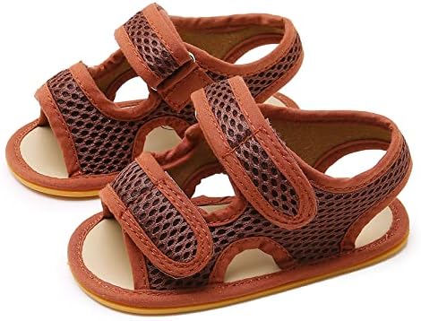 Rvrovic Baby Boys Djevojke sandale Premium mekane gumene jedino novorođenčad ljetne cipele na otvorenom, prve šetače