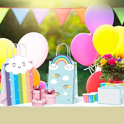 32 komada Cloud Party Favor torbe Goodie torbe Rainbow Party favorizira Rainbow Present torbe Rainbow