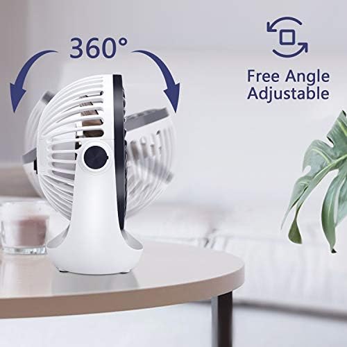 Aluan stoni ventilator mali stoni ventilator sa jakim protokom vazduha & Aluan ručni ventilator Mini prenosivi ventilator USB punjiva baterija
