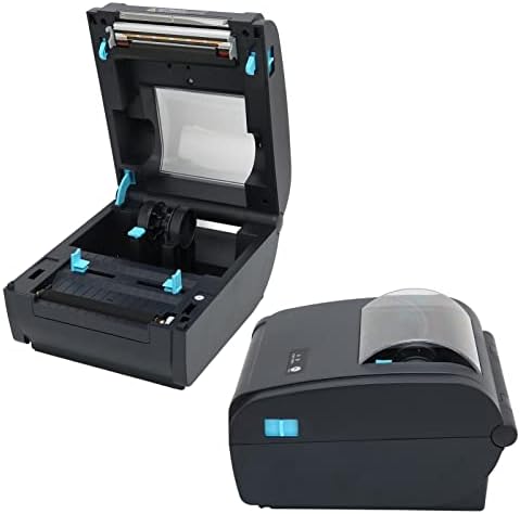 Luqeeg štampač naljepnica za otpremu, 160 mm / s brzi Bluetooth štampač termalnih naljepnica, 203dpi elektronski