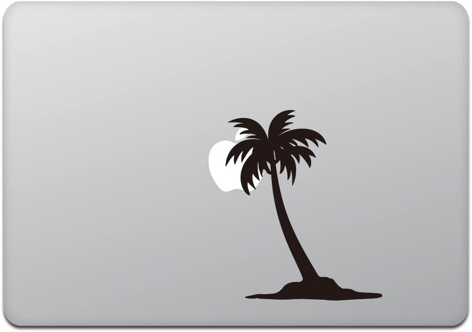 Ljubazni trgovina MacBook Air / Pro 11/13 MacBook naljepnica Palm Tree Black M585