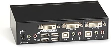 Black Box 2-Port Desktop KVM Switch DVI-D sa emuliranom USB tastaturom/mišem