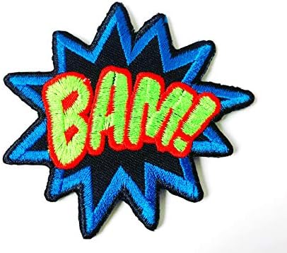 Th! Abeceda Superheroro Comics Retro Fun Plave Color Logo Aplikacija Emboidered Sew on Gvožđe na