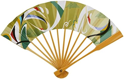 Kineski stil preklopnog papirnog ventilatora, bambusov ručni preklopljeni ventilator za plesnu zabavu za zabavu i ukras doma