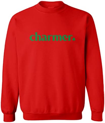 Charmer - Shamrock Četiri listovna djetelina Fleece Crewneck džemper