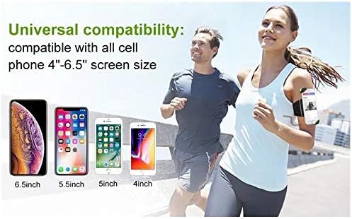 Boxwave® futrola za Xiaomi mi 11 lite 5g [Flexsport Armband] Podesiva vrpca za vježbanje i trčanje