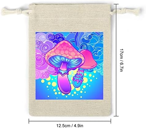Magic Mushrooms Psychedelic Hallucination Drawstrings storage torbe Candy poklon torbice za višekratnu upotrebu