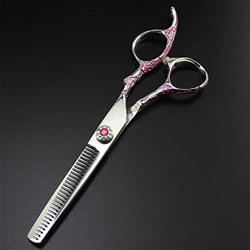Škare za rezanje kose, 6inch Professional Japan 440C ružičasti šljive šljive škare za rezanje brijača za