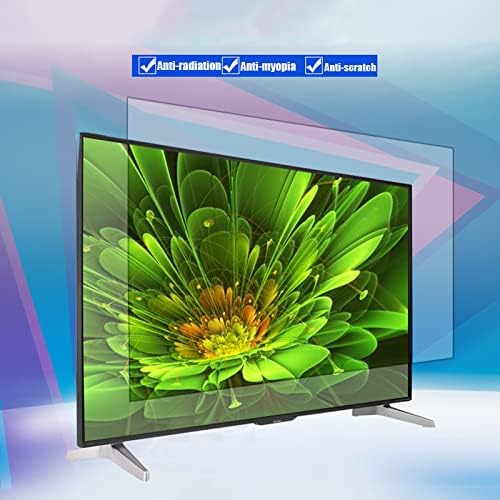 Filter i zaštitnik od plavog svjetla za TV ekran, 32-75 inčni zaslon zaslona protiv sjaja Anti-refleksija Brzina refleksije do 90% za LCD, LED, 4K OLED & QED HDTV displeji / A / 40 inča 875x483 mm