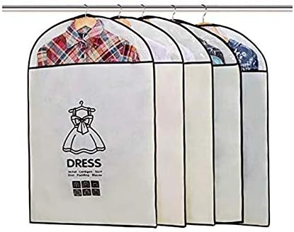 QYQS Clear Plastic Garment Bags Cover Prevent Clothes from dust Suit torbe ormar odijelo Organizator poklopac