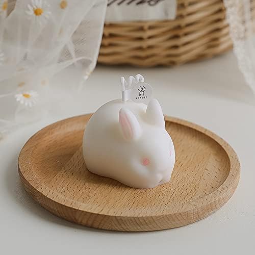 Rabbit aromaterapija svijeća dugotrajni sojin vosak Foto rekviziti ukras za svijeće ukrasna svijeća