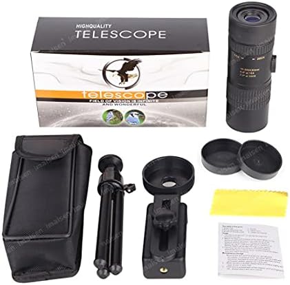 Monokularni Monokul sa rolerom 10-300x40 teleskop sa Monokulom za pametne telefone, gledanje ptica/pejzaža,