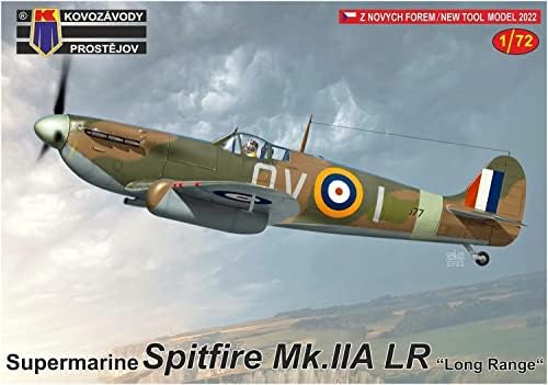 KP Model KPM0305 1/72 Supermarine Spitfire Mk britanskog ratnog vazduhoplovstva.2a LR plastični Model borbenog aviona velikog dometa
