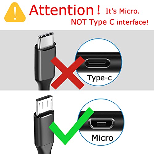 Micro USB kabl, 10FT 2Pack dugi android kabel, brz telefon za punjač Nylon USB punjenje Android