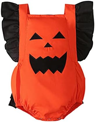 Odjeća za djevojčice dječake bodi za dojenčad kombinezoni remen Halloween Baby Pumpkin Boys odjeća