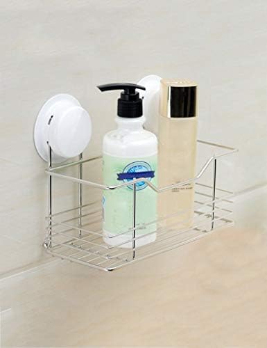 KMMK Kuća za kupatila, ručnik, ručnik, tuš kabina od nehrđajućeg čelika za kupatilo jake usisne čaše toaletne potrepštine za skladištenje Zidni kozmetički okvir koji osigurava kvalitetu