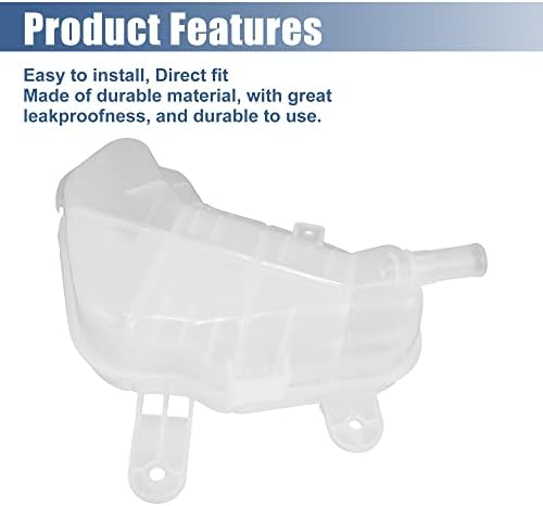 X Autohaux 1 Postavite rezervoar za rezervoar hlađenja Rezervoar 95048411 Disak za prosijanje rashladne tečnosti sa poklopcem za Chevrolet Sonic 2012-2020