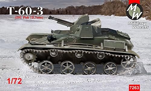 Vojni Točkovi 7263-1 / 72-Ruski Komplet Plastičnih Modela T-60-3