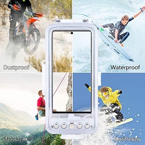 Puluz Professional ronilačka futrola za Galaxy Sve Android pametne telefone, 45m / 147ft Vodootporni ronilački