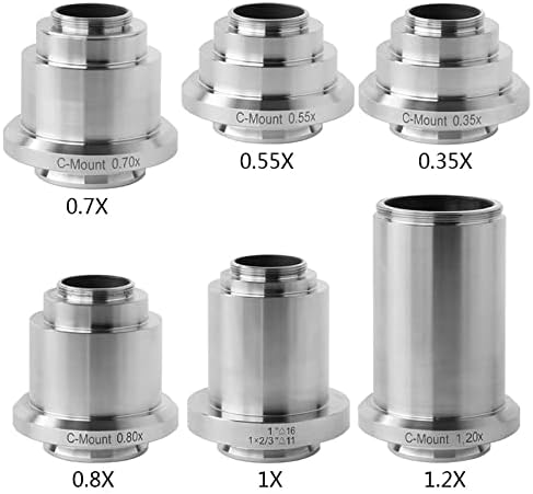 Oprema za mikroskop za odrasle djecu 0,35 x 0,55 x 0,7 X 0,8 X 1x 1,2 X 1,5 X 2,25 x Trinokularni mikroskop Kamera