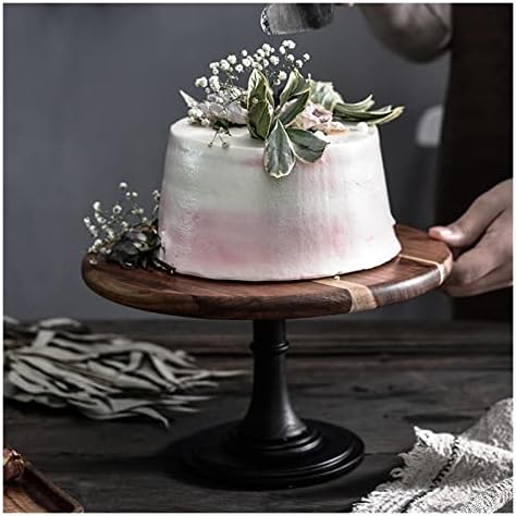 RAZZUM Cupcake cake Stand drveni Hor: stalak za pladanj za torte sa visokim nogama, Prop ladica, stalak za