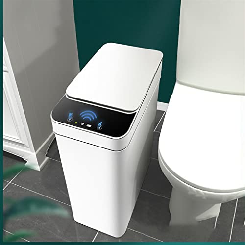 ZHAOLEI Smart Induction automatska preklopna kanta za smeće Kućni toalet uski zazor prsten za pritisak smeće sortiranje kante za smeće