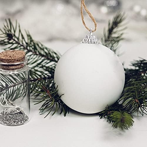 Ushobe 500pcs božićni ukrasi niza Xmas Ball Ornamente Haverter prekuni viseći konop holiady snap za zaključavanje