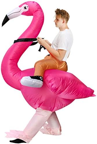 Nuobesty flamingo kostim na naduvavanje za odrasle za djecu Halloween kostimi za Halloween puše Flamingo