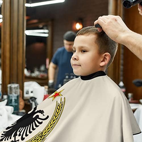 Albanski orao Barber Cape Professional Frizura pregača Slatka rezanje kose Cape za dječake Djevojke