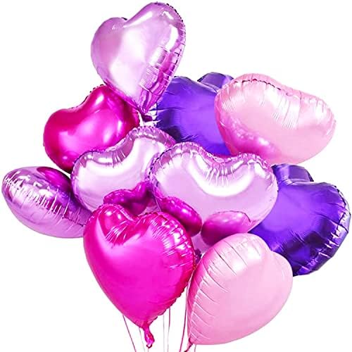 Jednostavan polimer 18 inčni ružičasti baloni za balone FOILONI Mylar Balloons za zabavu, paket od