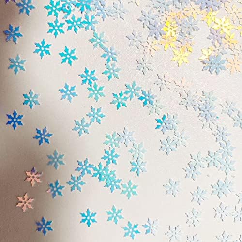 2000 komada Snowflakes Party Glitter PVC Confetti za božićni stol Confetti Glitter za zimsko