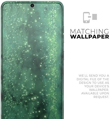 Dizajn Skinz užarene zelene V2 Orbs of Laght zaštitni vinilni naljepnica zamotavanje kože Kompatibilan je sa Samsung Galaxy S20