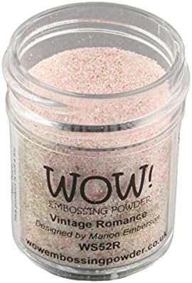Thorness wow! TRIO Vintage Glitter Embossing Glitter puder set 3 x 15ml | Vintage Jade Vintage Romance i Vintage
