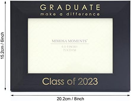 Mimoza MOMENTS crni okvir za slike 2023, Zlatna klasa 2023. i diplomirani ekran za fotografije 6x4