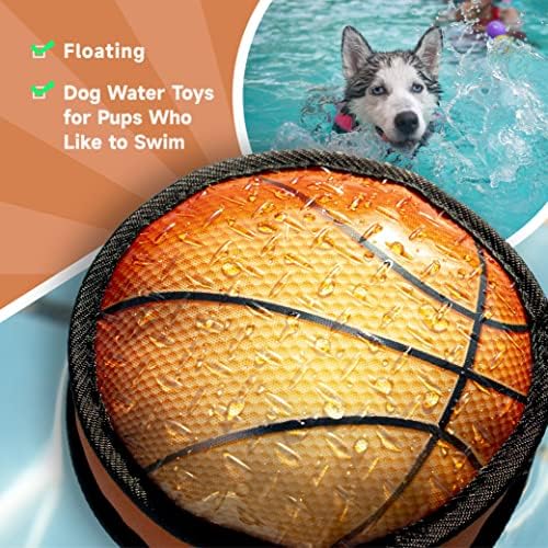 Kalakala škripana vodena igračka, vanjski pas interaktivna igračka, izdržljiva lagana plutajuća fetch bazena, za male / srednje / velike pse