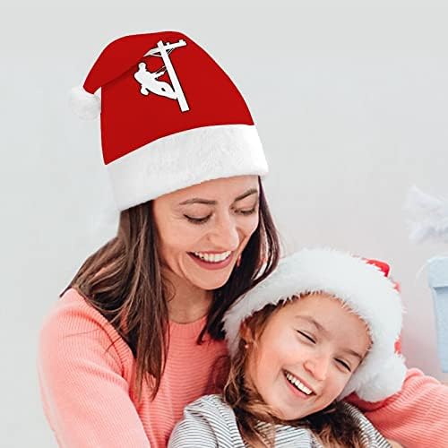 Električni kabel Lineman Božić šešir Santa kape Božić Tree dekoracije Holiday Decor pokloni za