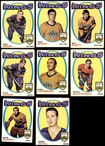 1971-72 Topps Los Angeles Kings u blizini tima Set Los Angeles Kings - Hokej Dobri kraljevi - Hokej