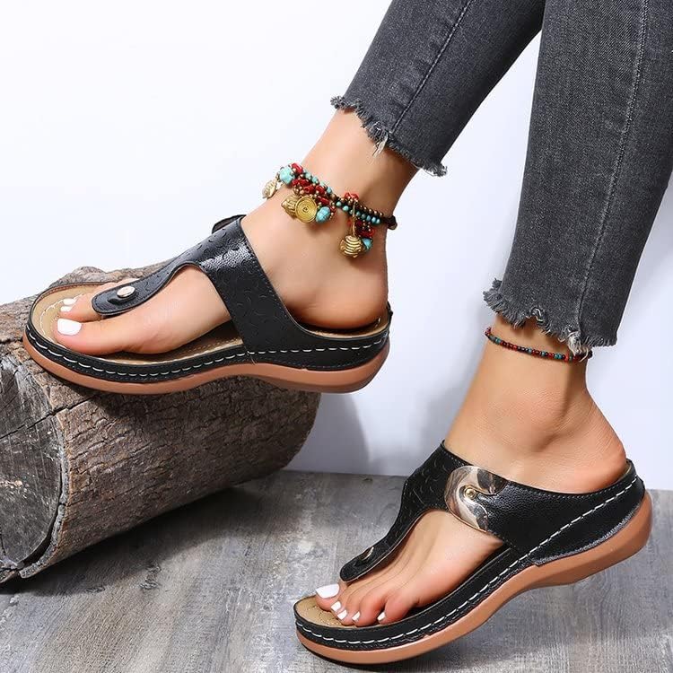 Yealise ženske papuče ljeto jedinstveno dizajn modni jednostavni povremeni flip flops