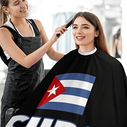 Kubanska zastava Odrasli Barber Cape Lagana stila za rezanje kose Frizure za pregaču za ogrtač