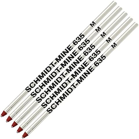 5 Paketa - Schmidt 635 Mini D1 Punjenje-Crveno