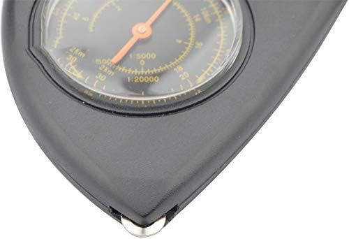 ZCMEB multifunkcionalni vodič za igle prijenosni vanjski kompas Termometar putovanja Putni kartu Raspoz za mjerenje