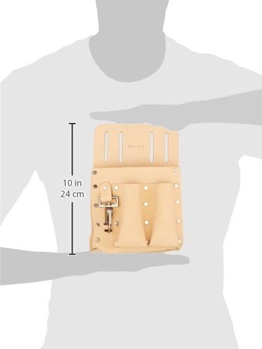 Stil n craft 94-126 5 džepna torbica za alat u teškim gornjim zrnašnim kožom