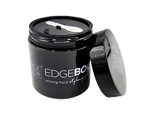 Style Factor Edge Booster Hideout styling Gel 16.9 Oz / potamni sijedu kosu sa jakim držanjem i visokim sjajem, 1.06 funta