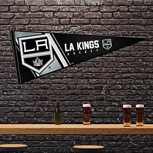Rico Industries NHL Los Angeles Kings Soft Felt Pennant, 12 x 30 inča