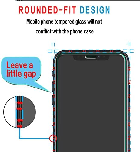 Slanku [3 pakovanje] zaštitnik ekrana za iPhone 11, XR kaljeno staklo, AntiScratch, bez mehurića,