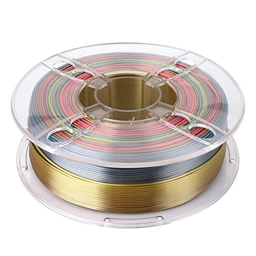 Fassmov Silk Rainbow Multicolor 3D štampač PLA 1,75 mm 1 kg Multi boja Štamparije, postepeno mijenjajte