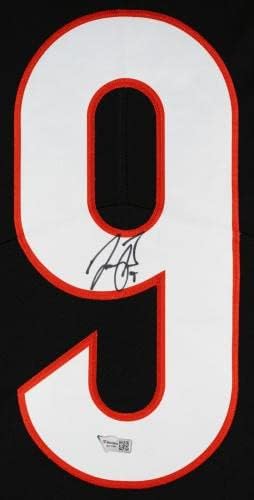 Bengals Joe Burrow potpisao je crni nike ograničen dres fanatika - autogramirani NFL dresovi