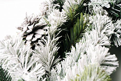 Craftmore Frosted Forest Pine Garland 6 stopa