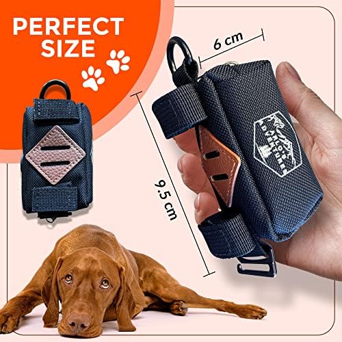 Arlo's Adventures-držač torbe za pse - držač vreće za otpad - dozator za vrećice-dodatak za povodac-pojas