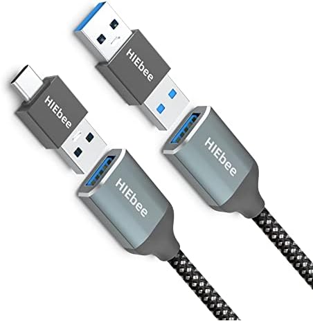 Ebeeetch 3.3ft USB 3.0 za produžni kabel Ženski kabel, muški adapter, C adapter Prošireni kompatibilnim